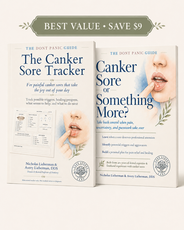 The Don't Panic Canker Sore Kit